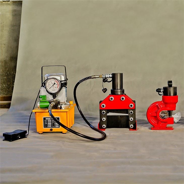 Manual copper processing  punching machine 4